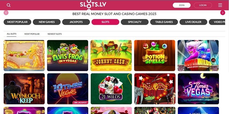 Slots lv Casino