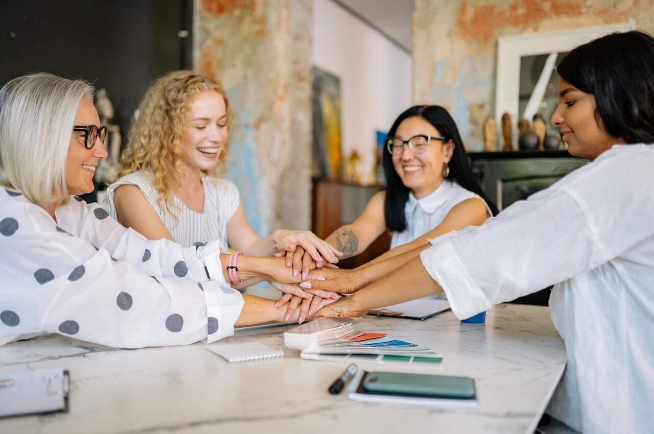 Employees-playing-at-a-workplace