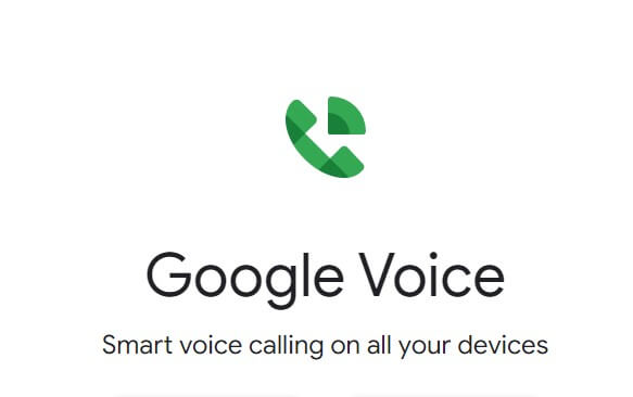 Google Voice logo banner