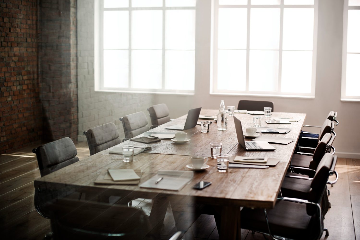 A board room