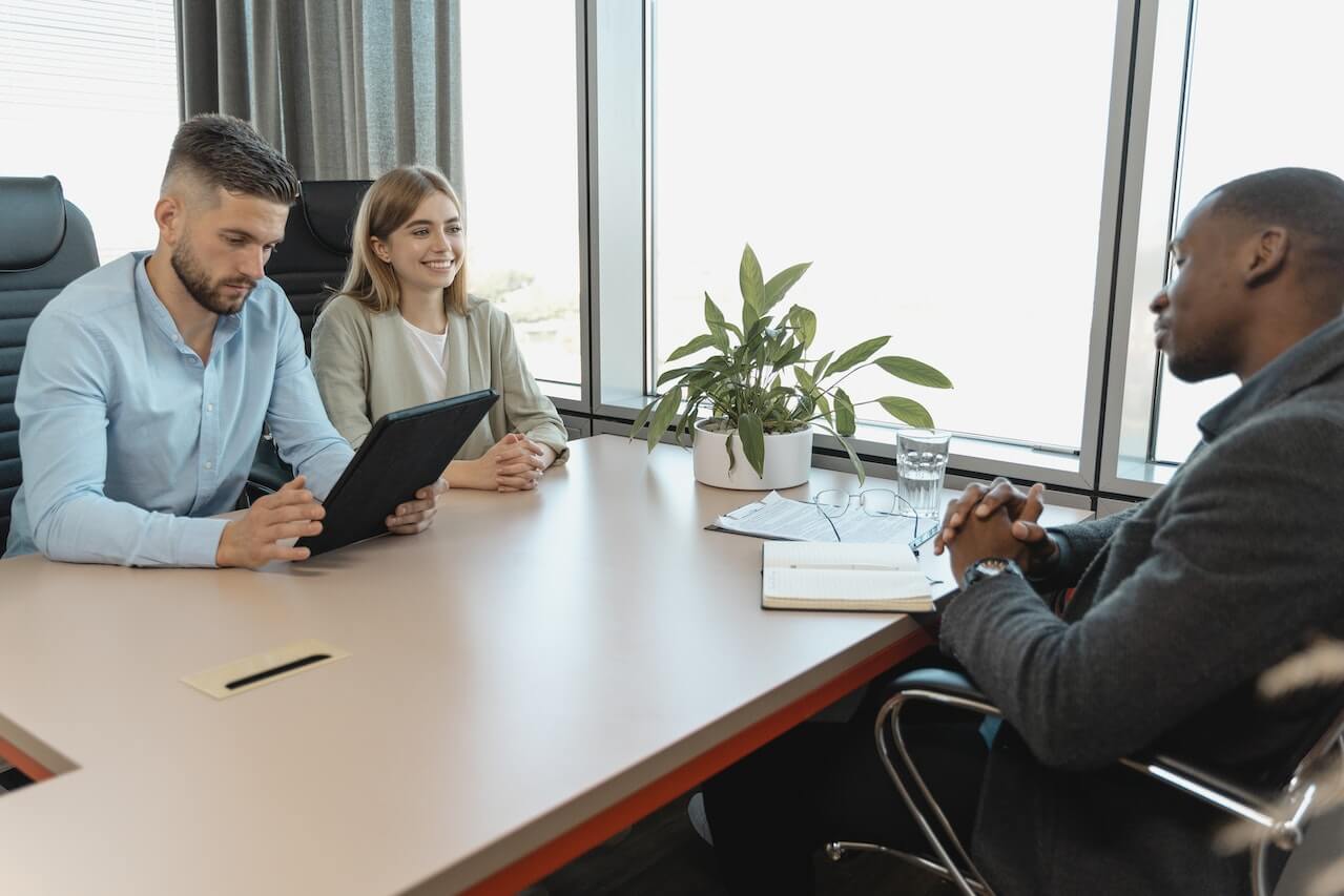 Group of people in a meeting