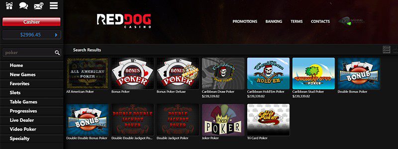 red dog casino