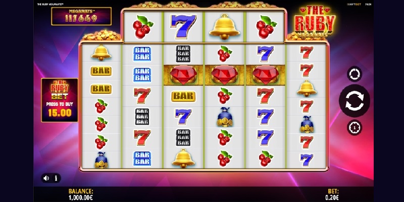 7Bit Casino - The Ruby Megaways