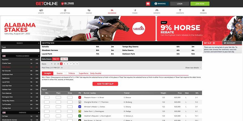 Best Horse Racing Betting Site