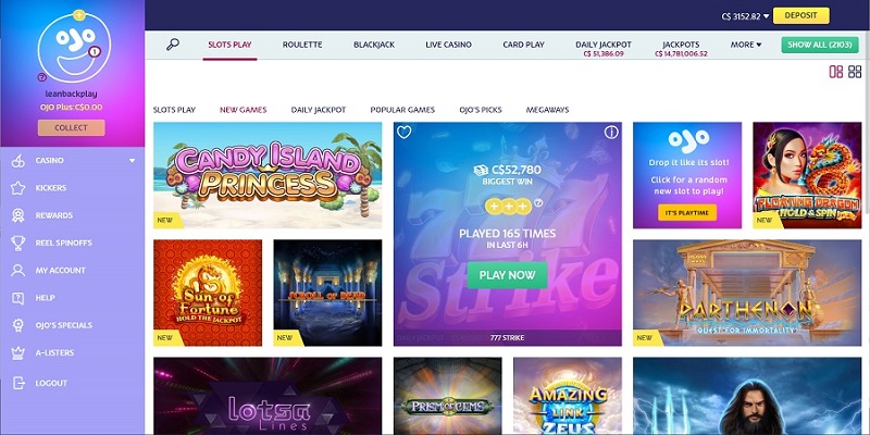 playojo free spins