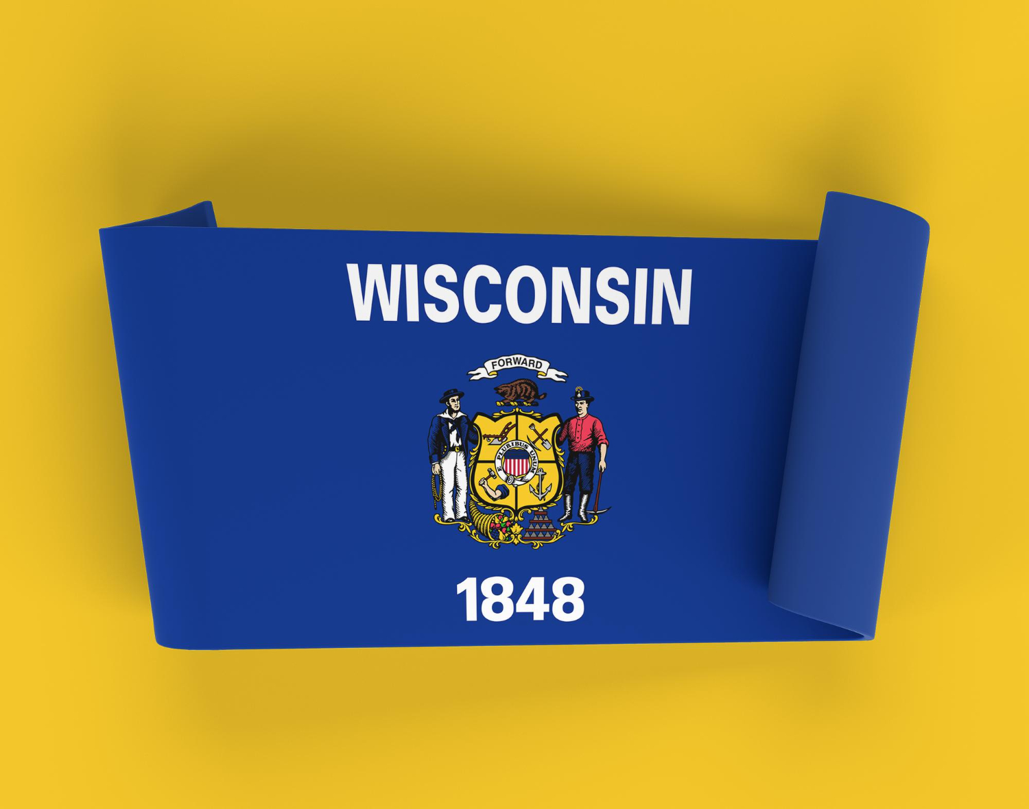 Wisconsin flag